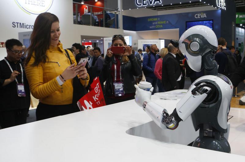 The CLoud Minds XR-1 robot Mobile World Congress 2019 Mobile World Congress 2019