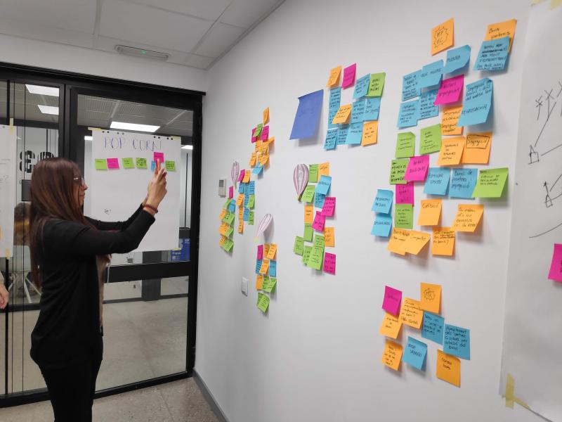 Gabinet tècnic del PEMB treballant en el que ha de ser el nou pla (missions) amb visió 2030 Gabinet tècnic del PEMB treballant en el que ha de ser el nou pla (missions) amb visió 2030