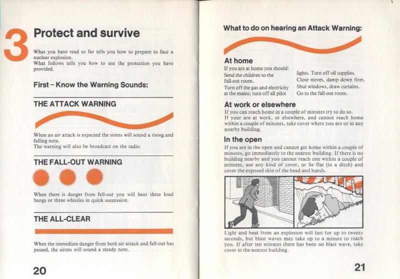 Protect and Survive. Wikicommons Protect and Survive. Wikicommons