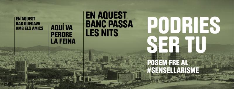 Imágenes de la campaña de comunicación de la Red de Atención a Personas Sin Hogar Imágenes de la campaña de comunicación de la Red de Atención a Personas Sin Hogar