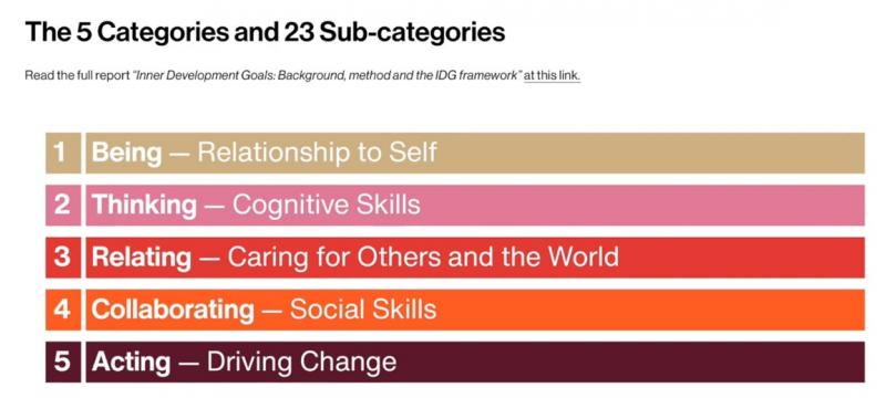 Inner Development Goals IDG Inner Development Goals IDG