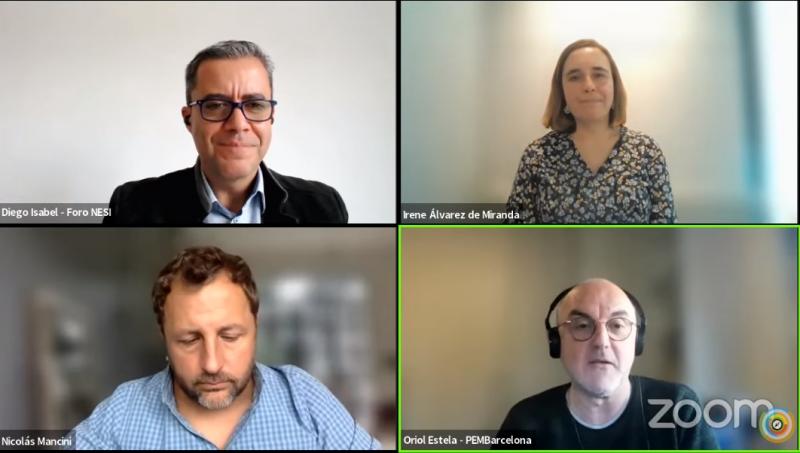 Webinar Planificación estratégica metropolitana organitzado por el Foro NESI