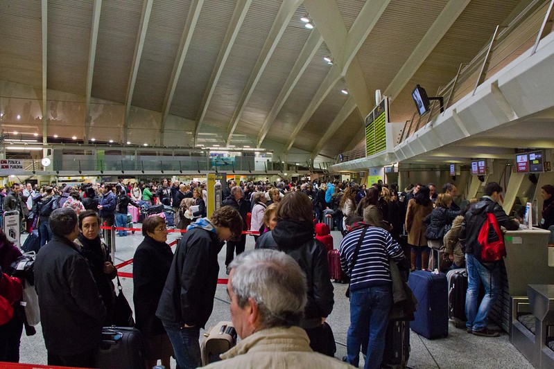 Vaga de controladors, Aeroport de Bilbao. Flickr Mikel Agirregabiria Vaga de controladors, Aeroport de Bilbao. Flickr Mikel Agirregabiria