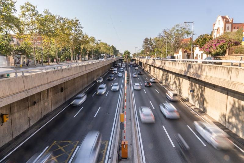 Vista general de la ronda de Dalt Vista general de la ronda de Dalt